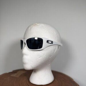 Y2K Made in USA Oakley Hijinx White Sunglasses with Case